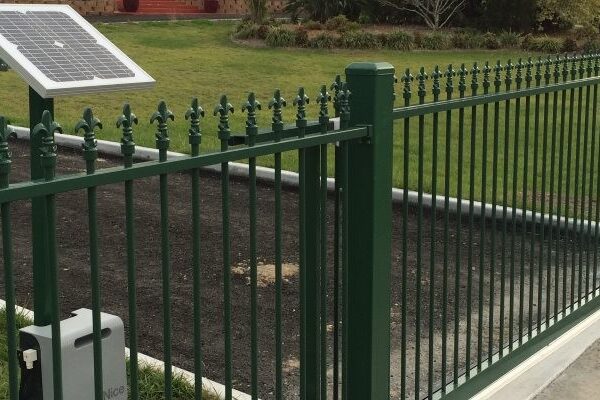 Solar Powered Gate
